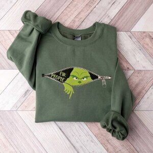 Ew People Shirt Christmas Grinch Sweatshirt Grinchmas Sweatshirt 17